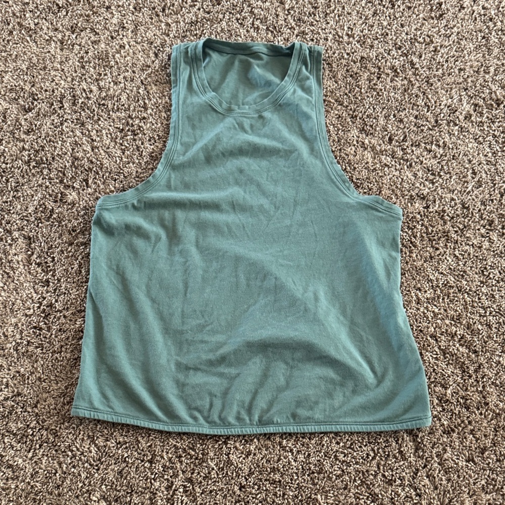 lululemon athletica Green Muscle Tee